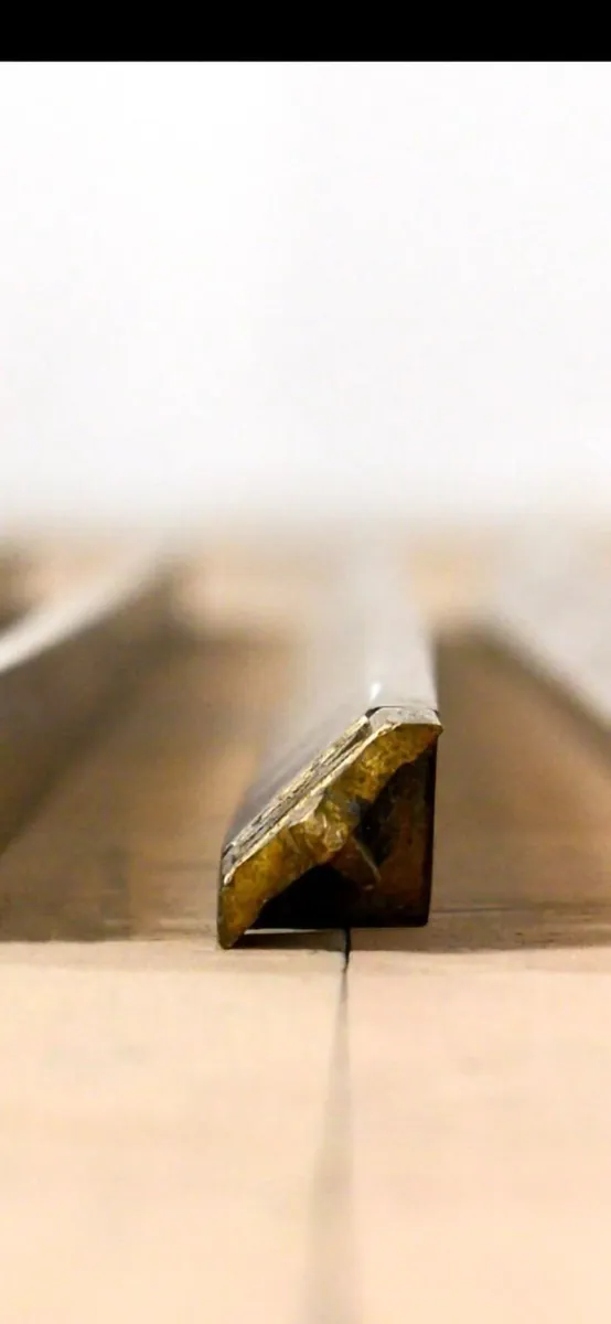 Antique brass stair rods - Image 1