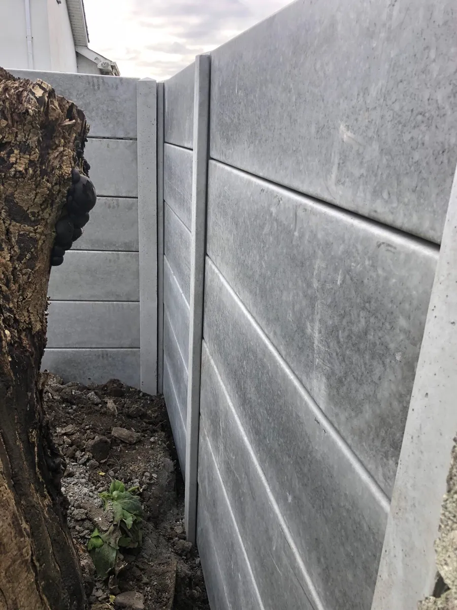Concrete walls , concrete fence - Image 2