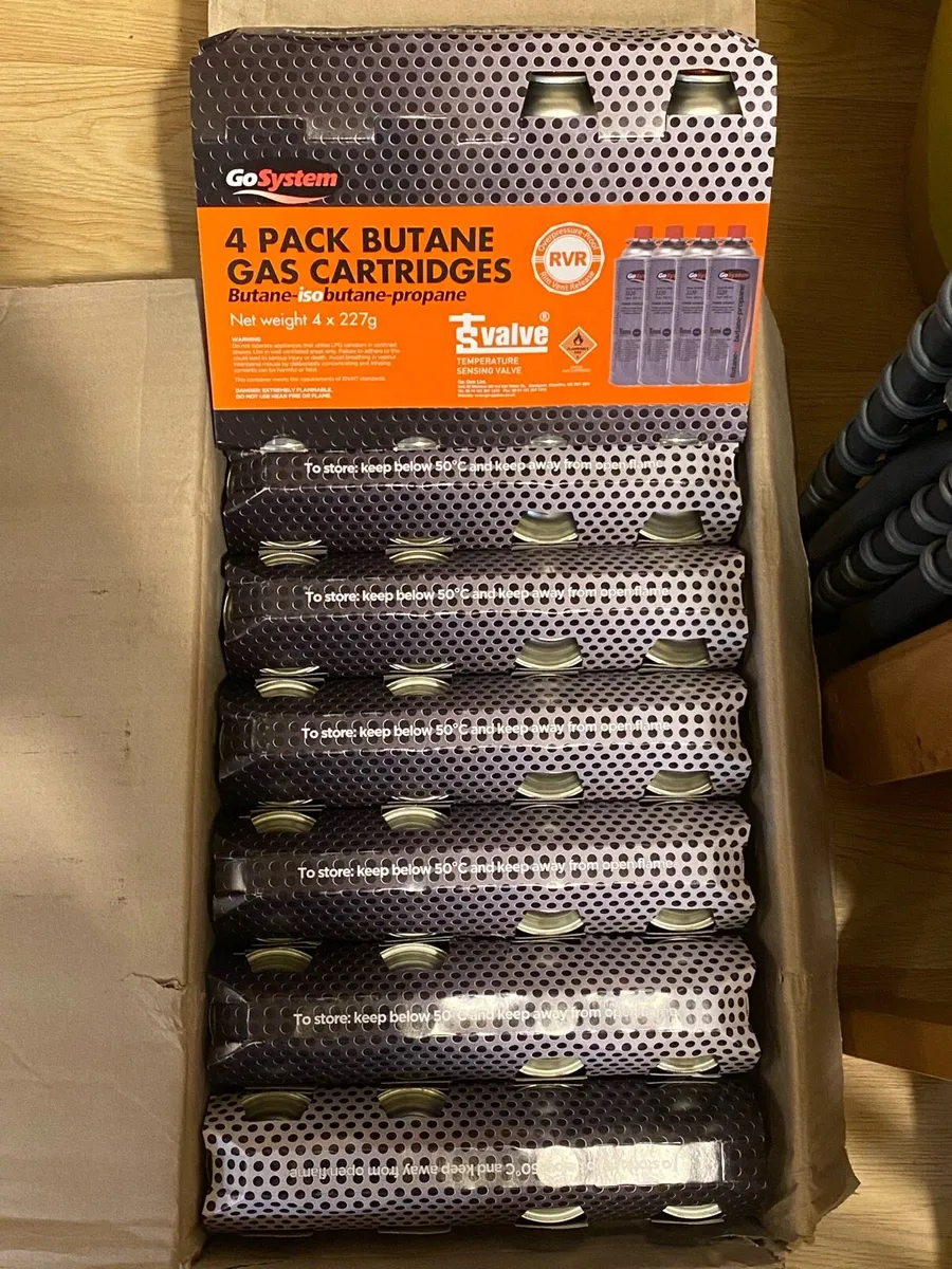 Go System Bayonet Campingaz cartridges 220g x 28 - Image 1