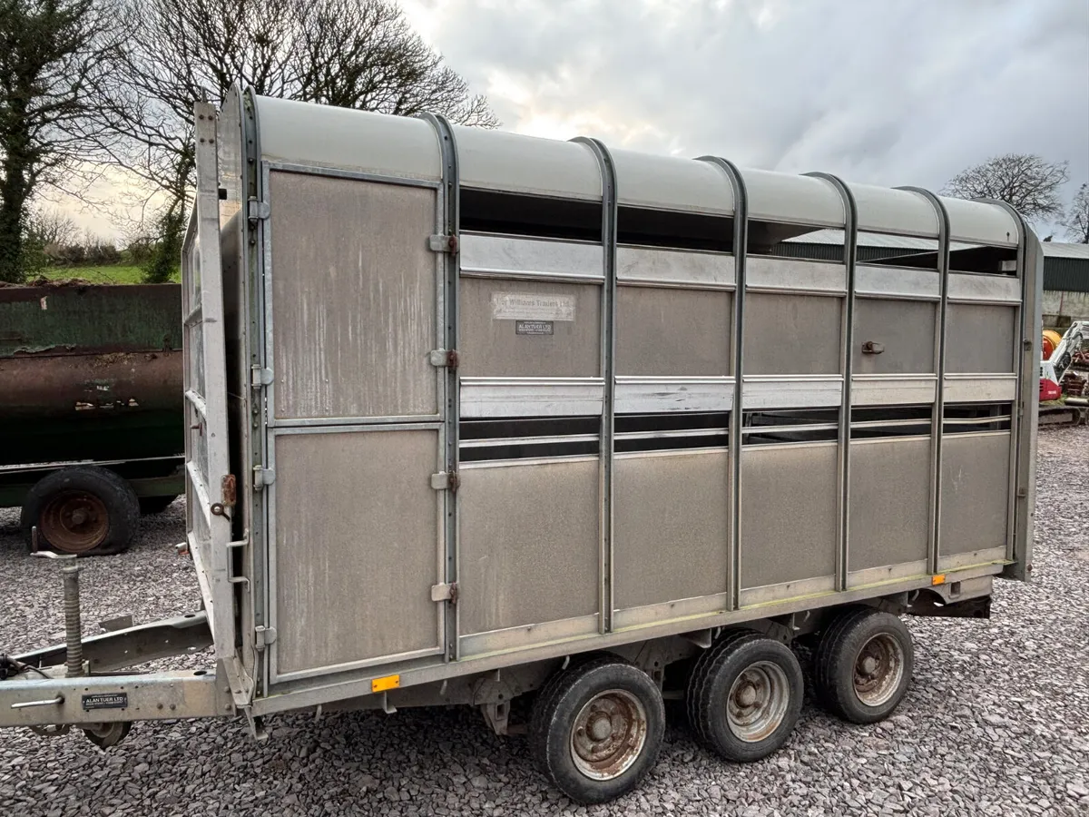 Ifor Williams 12ft x 6ft 6” demountable trailer - Image 1