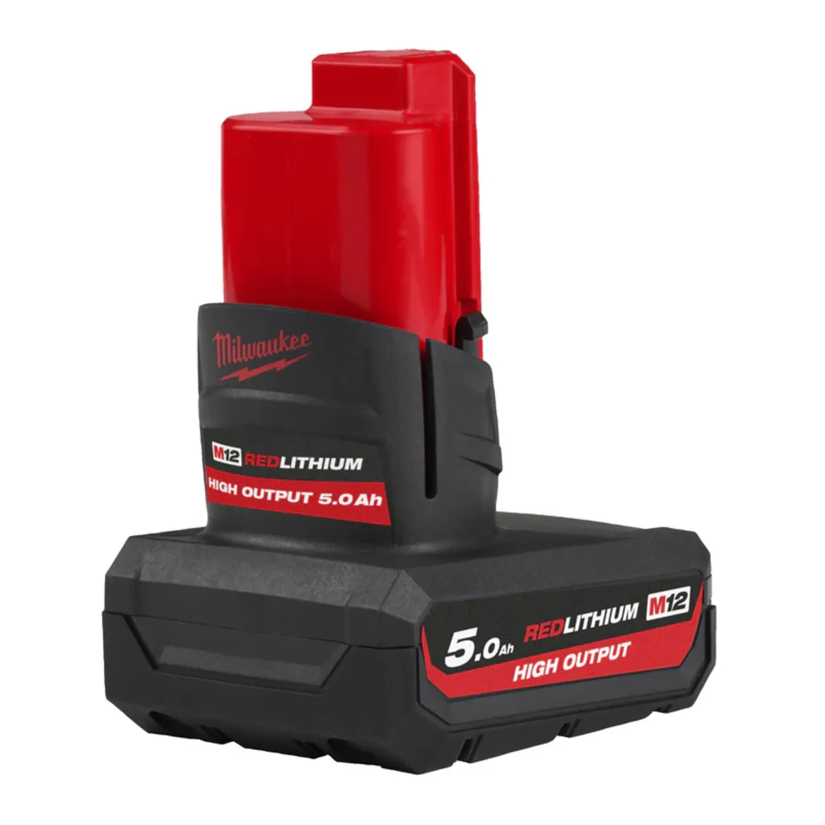 Milwaukee M12 5.0Ah High Output Battery - Image 2