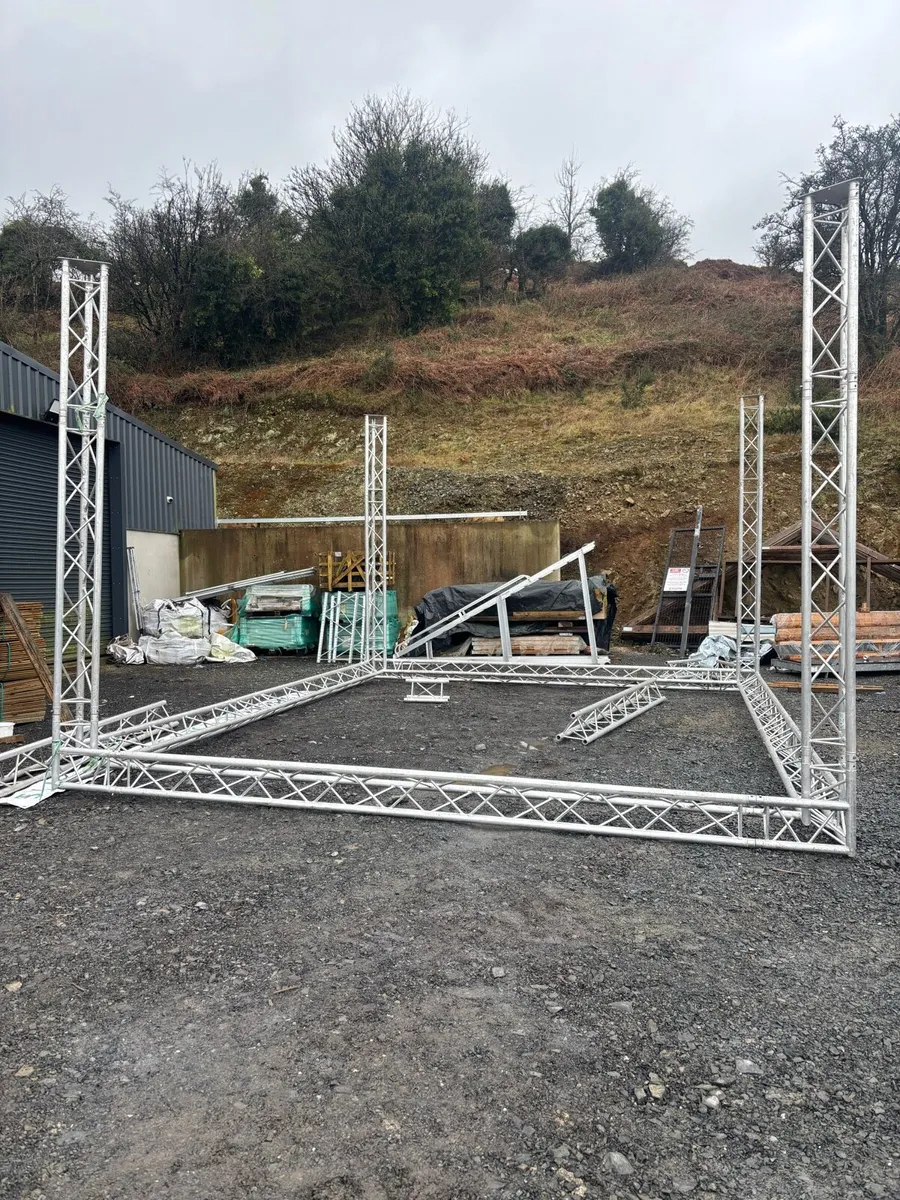 Exhibition modular stand c/w Trailer etc etc - Image 1