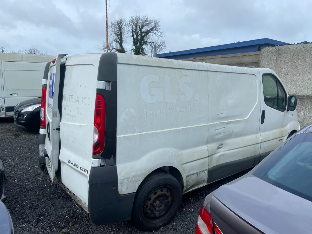 2014 Renault traffic for breaking