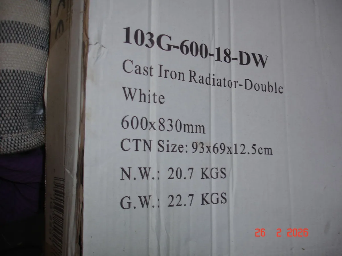 Radiator  Cast Iron New - Image 3