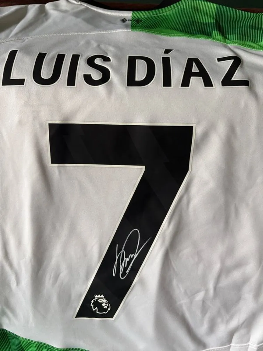 Luis Diaz signed Liverpool jersey - Image 2
