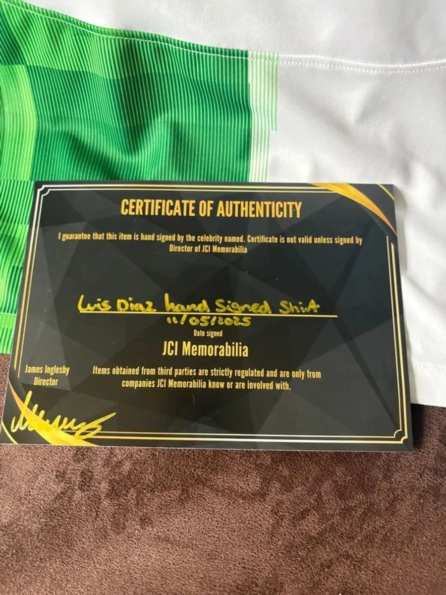 Luis Diaz signed Liverpool jersey - Image 3