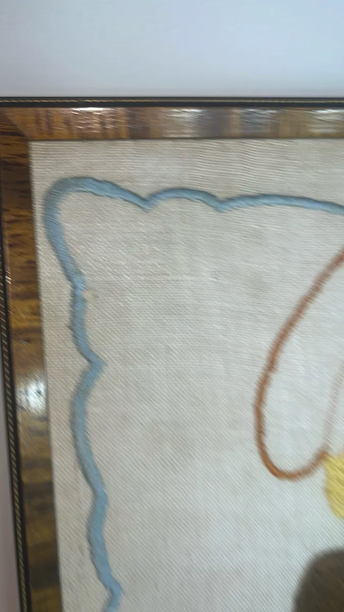 Hand Embroidere Saint Anthony & Child Jesus - Image 3