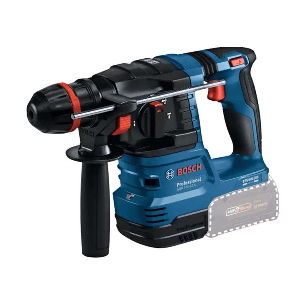 Bosch One-Chuck Brushless SDS+ Drill 18V – Bare - Image 1
