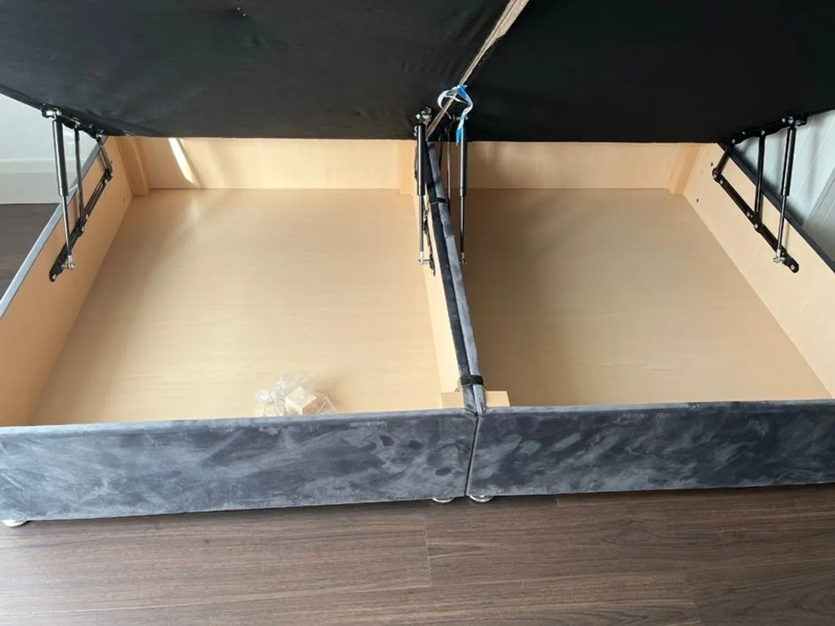 Storage ottoman small double bed - Image 2