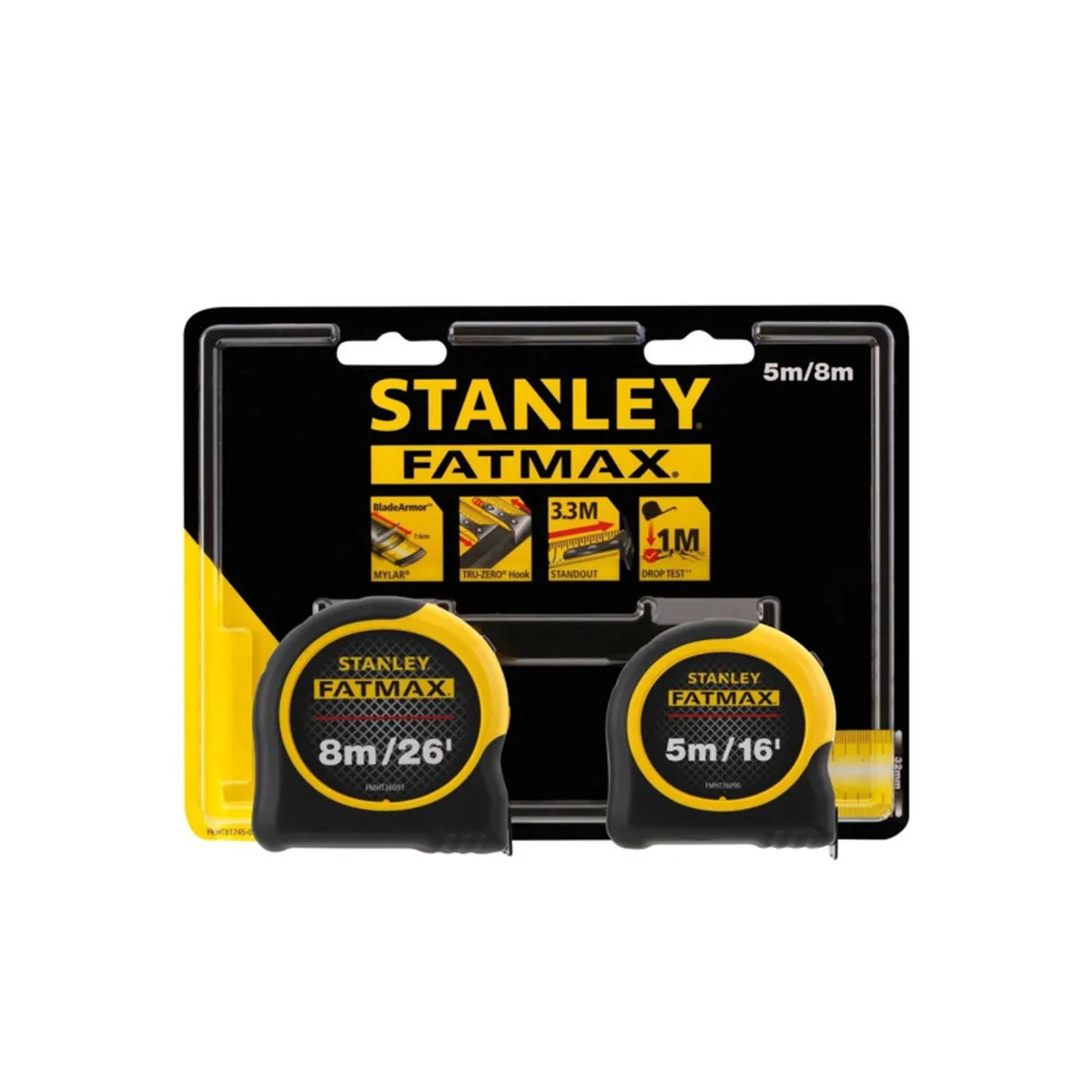 Stanley FatMax Tape Measure Classic – 5m & 8m - Image 3