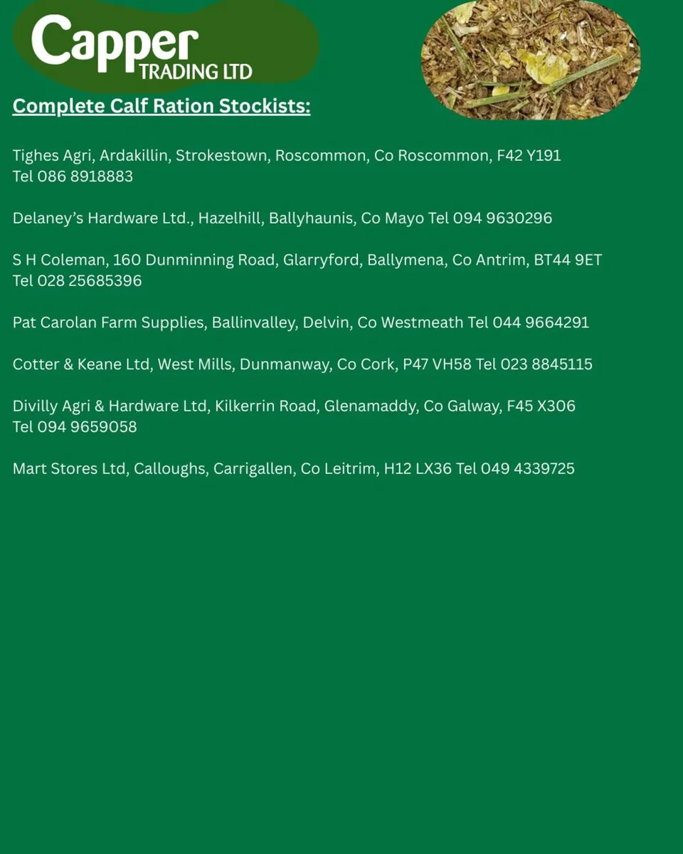 Complete Calf Rations / Feed / Diet / Meal - Image 3