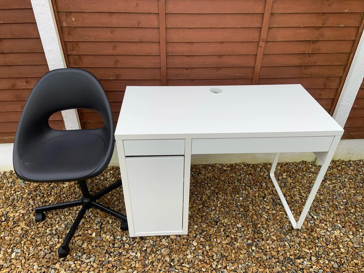 Ikea Micke Desk and Eldberget Chair - Image 1