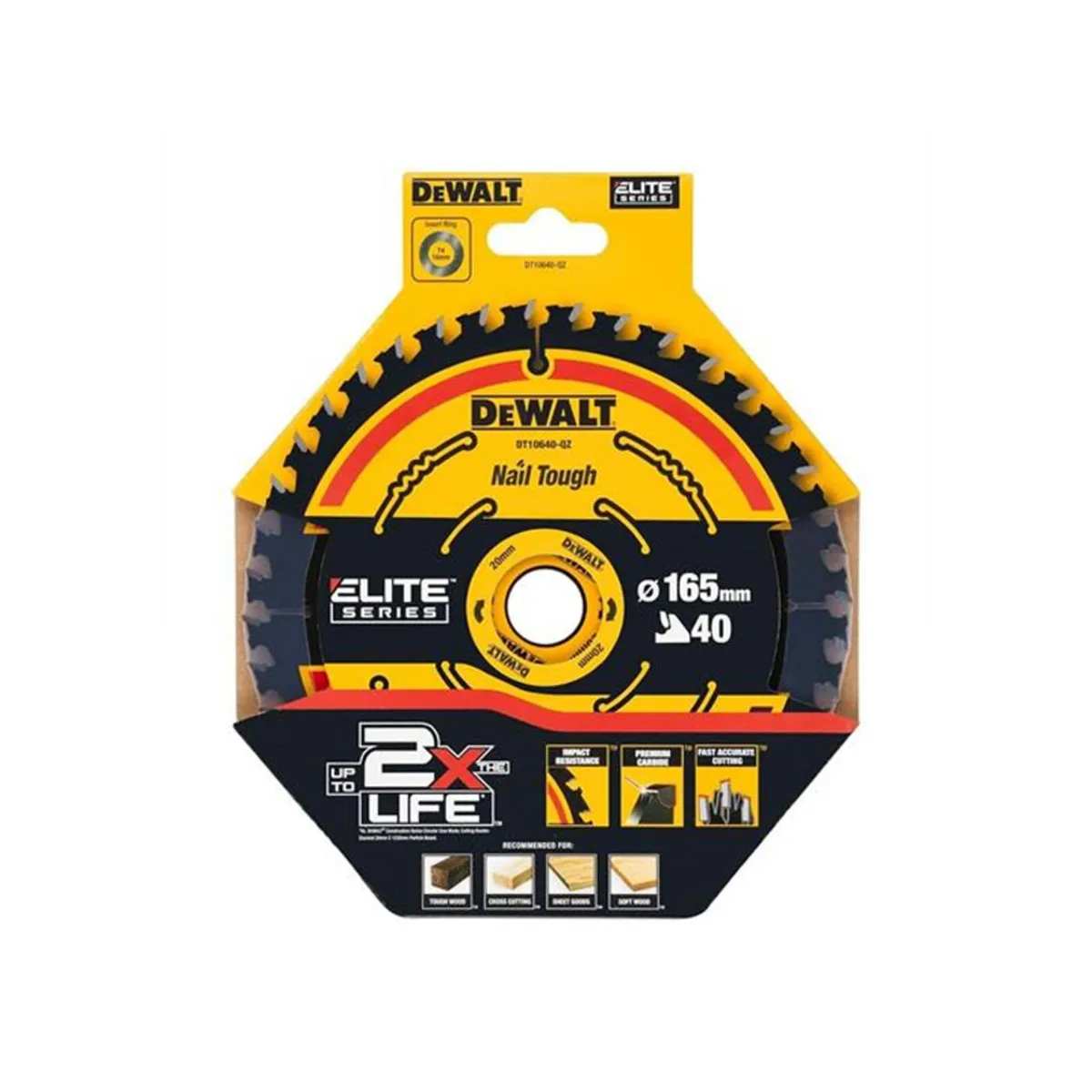 Dewalt Extreme Circular Saw Blade – 165 x 20mm - Image 2
