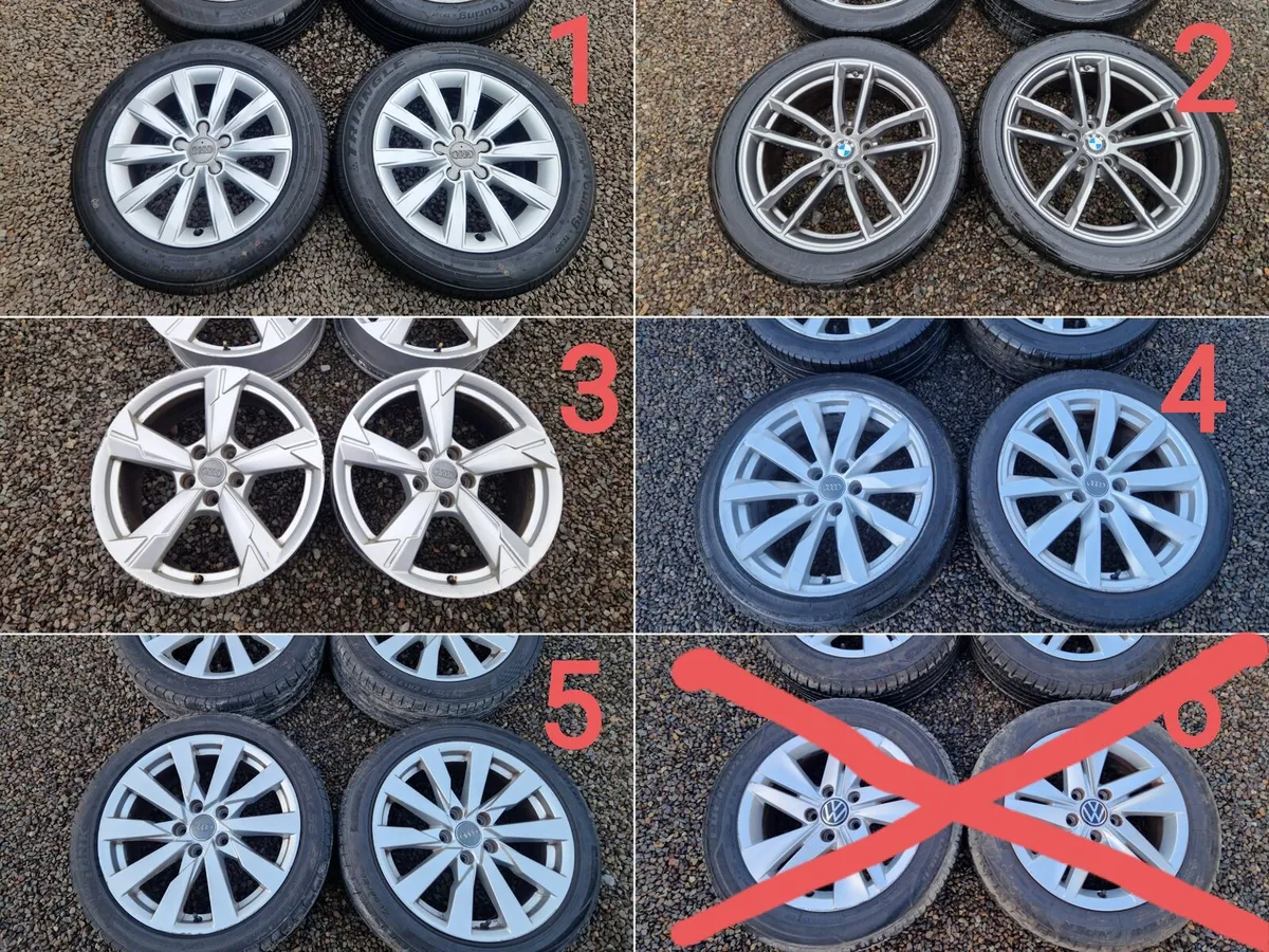 VW / Audi Alloy Wheels - Image 1