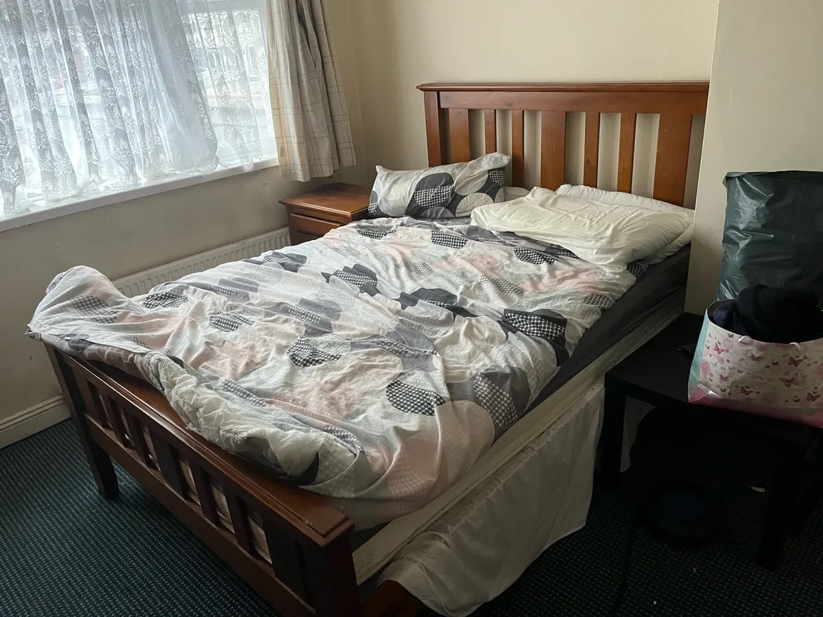 King size bed and bunk bed frames - Image 1