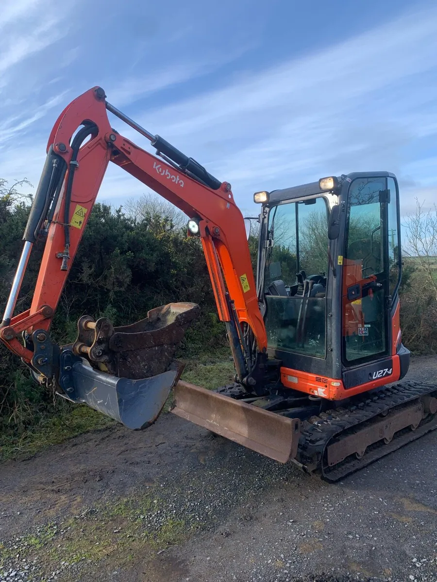 💥 2020 kubota u27-4 💥 - Image 1