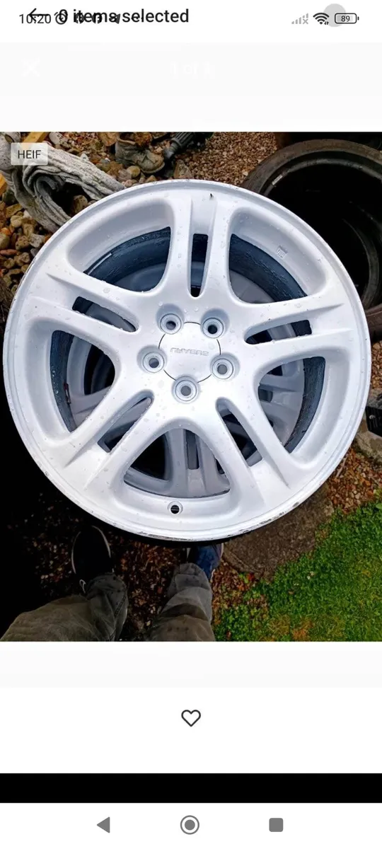 Subaru wrx alloy's