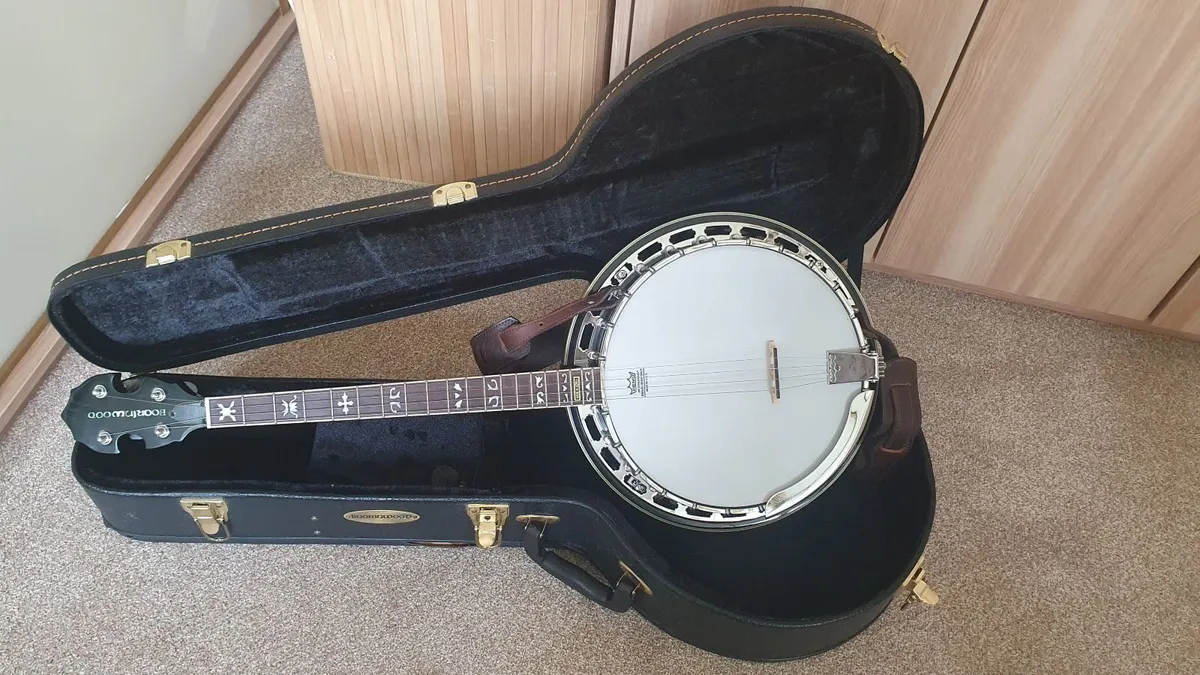 Booringwood 4-String Tenor Banjo - Image 1
