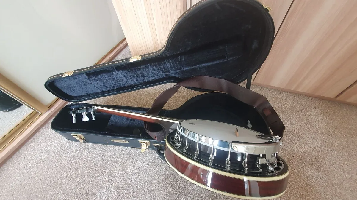 Booringwood 4-String Tenor Banjo - Image 2