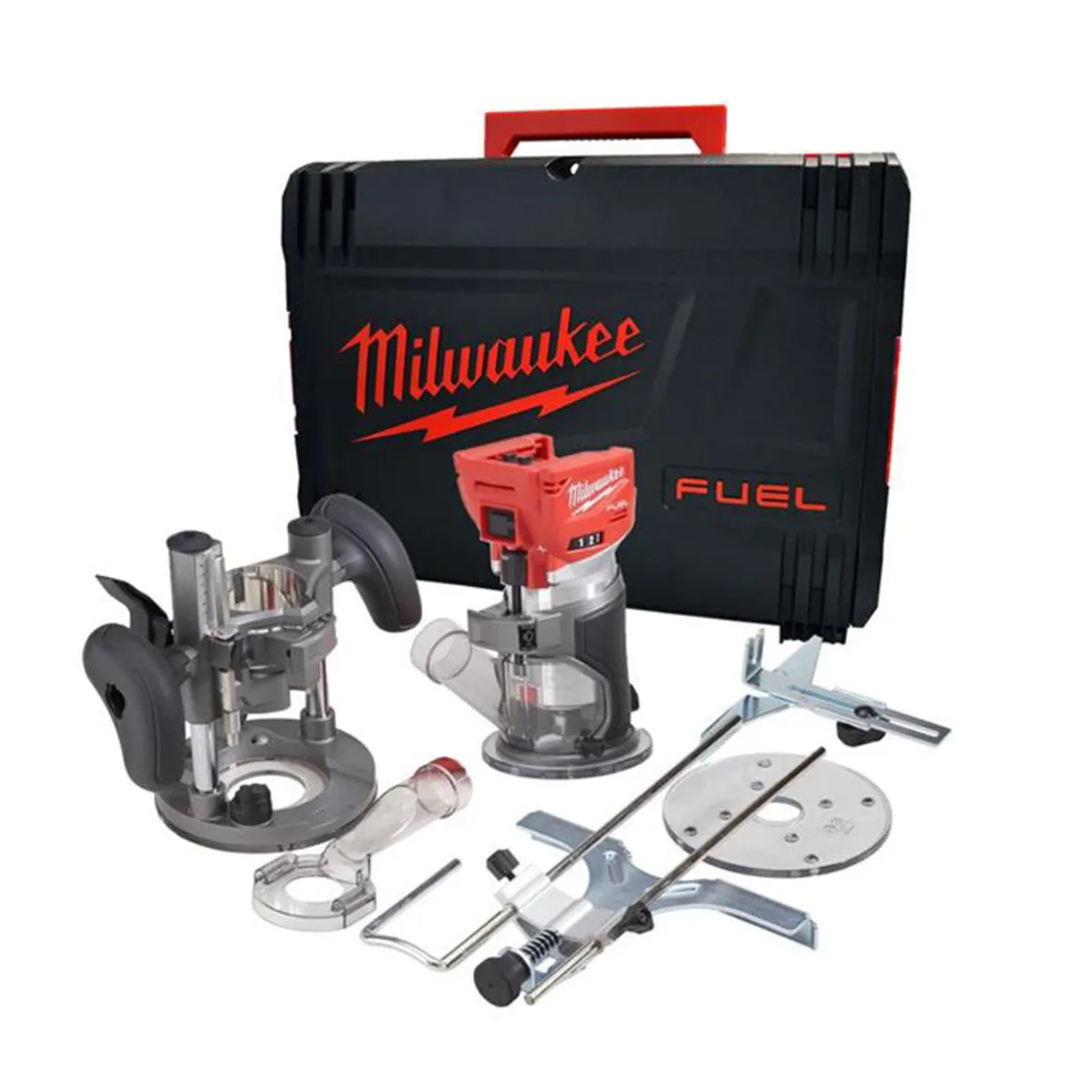 Milwaukee Trim Router In HD Box – Bare Unit - Image 1