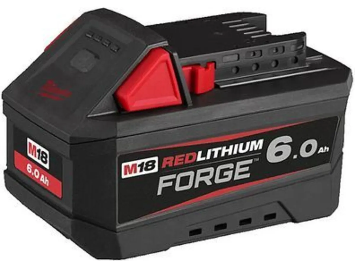 Milwaukee M18FB6 18V Forge 6ah Battery 4932492533 - Image 1
