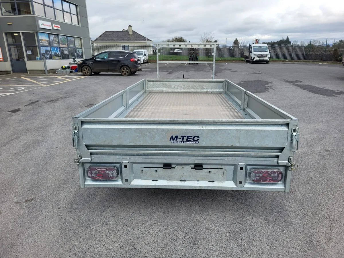 New MTec 14ft x6ft Tri Axle Flatbed - Image 4