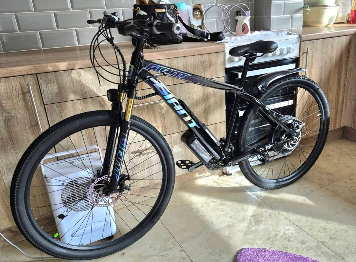 ADULTS GIANT TALON3 ELECTRIC CRUISER BIKE HAS NO B - Image 1