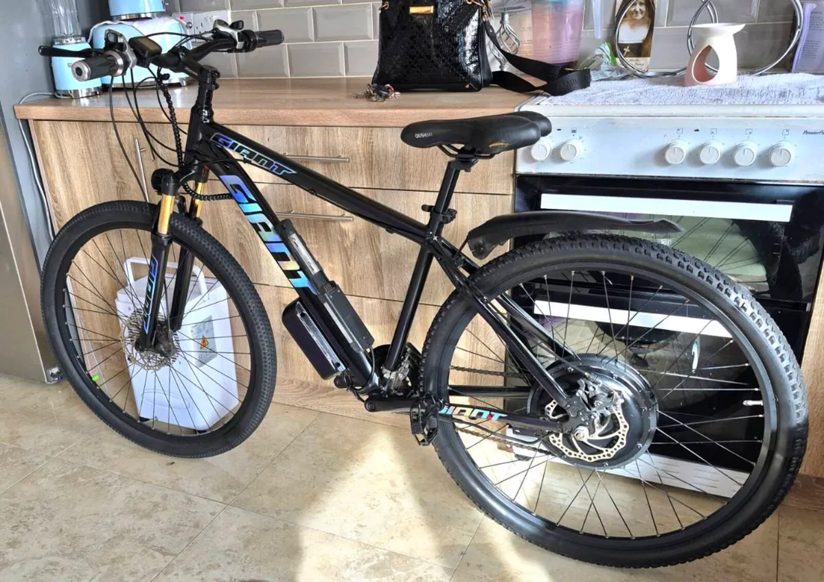 ADULTS GIANT TALON3 ELECTRIC CRUISER BIKE HAS NO B - Image 2