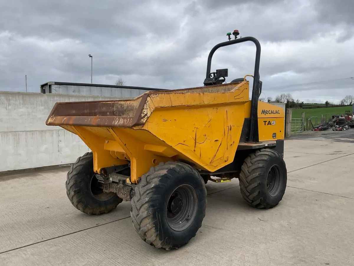 MECALAC TA9 9 TON STRAIGHT SKIP DUMPER - Image 1