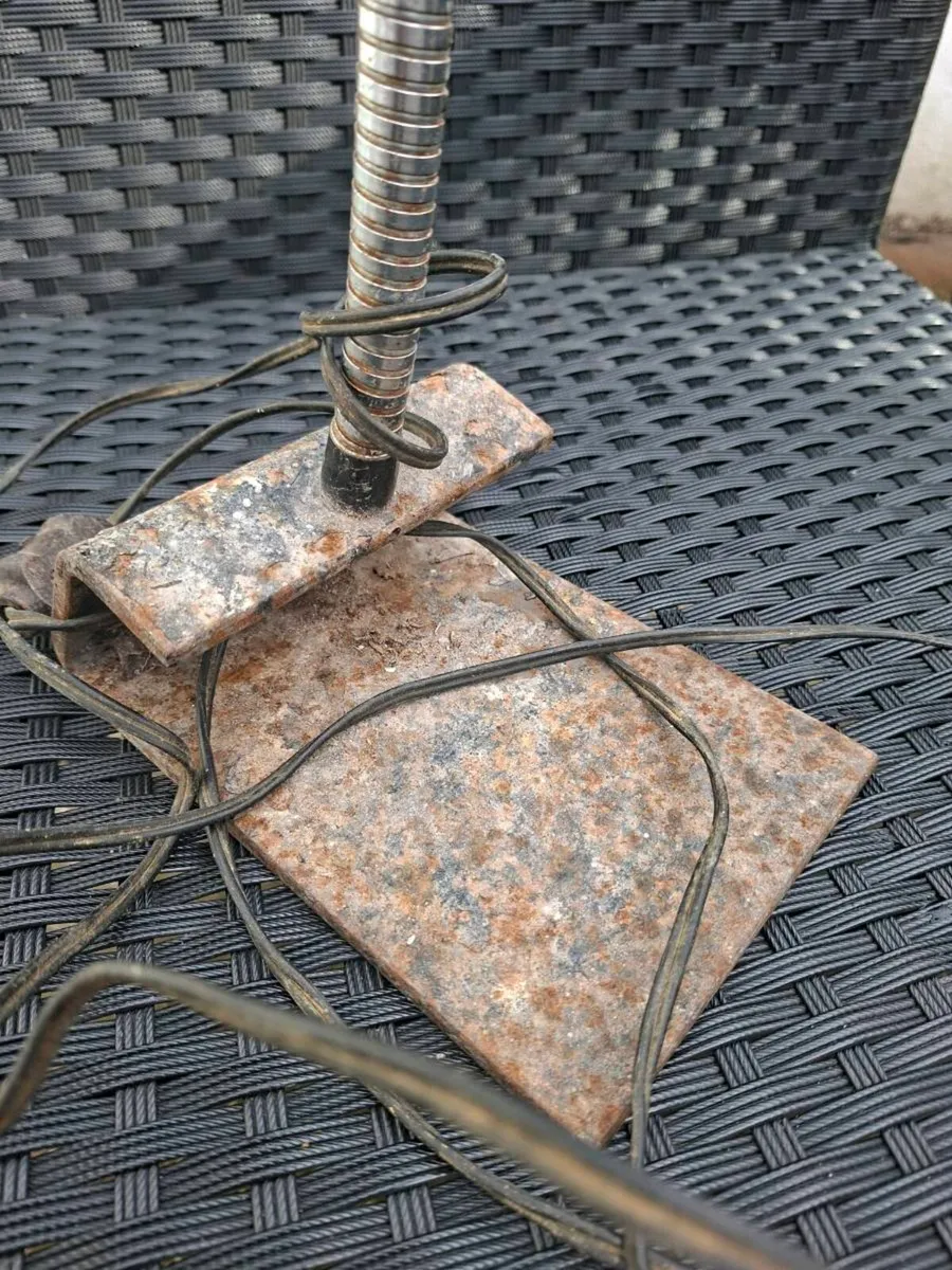 Vintage 1960's Industrial Gooseneck Desk Lamp - Image 4