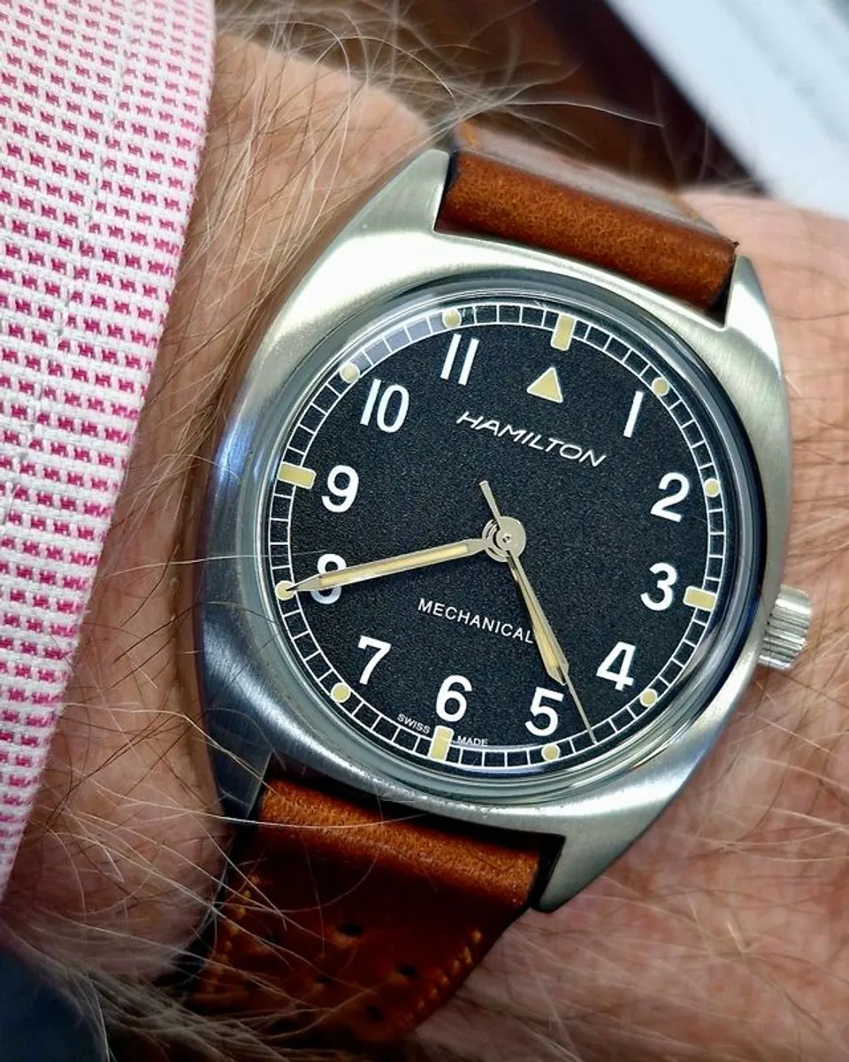 Hamilton Khaki Pilot Pioneer Mechanical H76419931 Full Set (2023) - Image 1