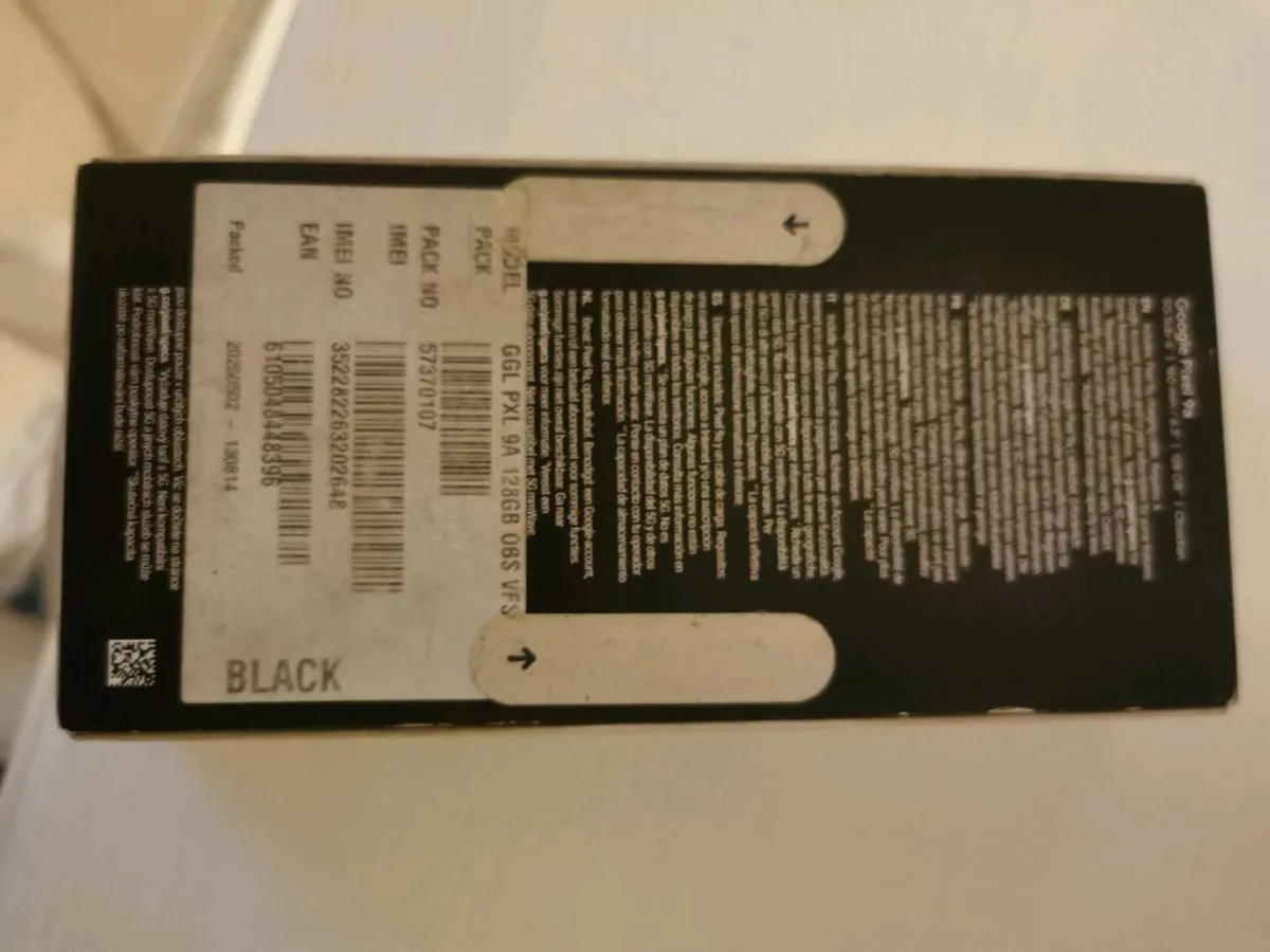 Google pixel 9A 128gb 
New - Image 4