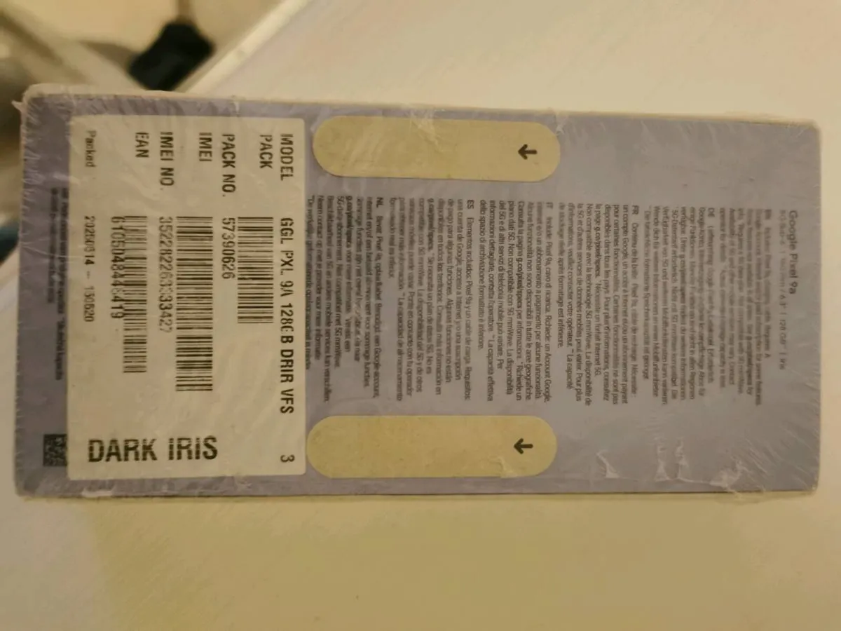 Google pixel 9A 128gb 
New - Image 2