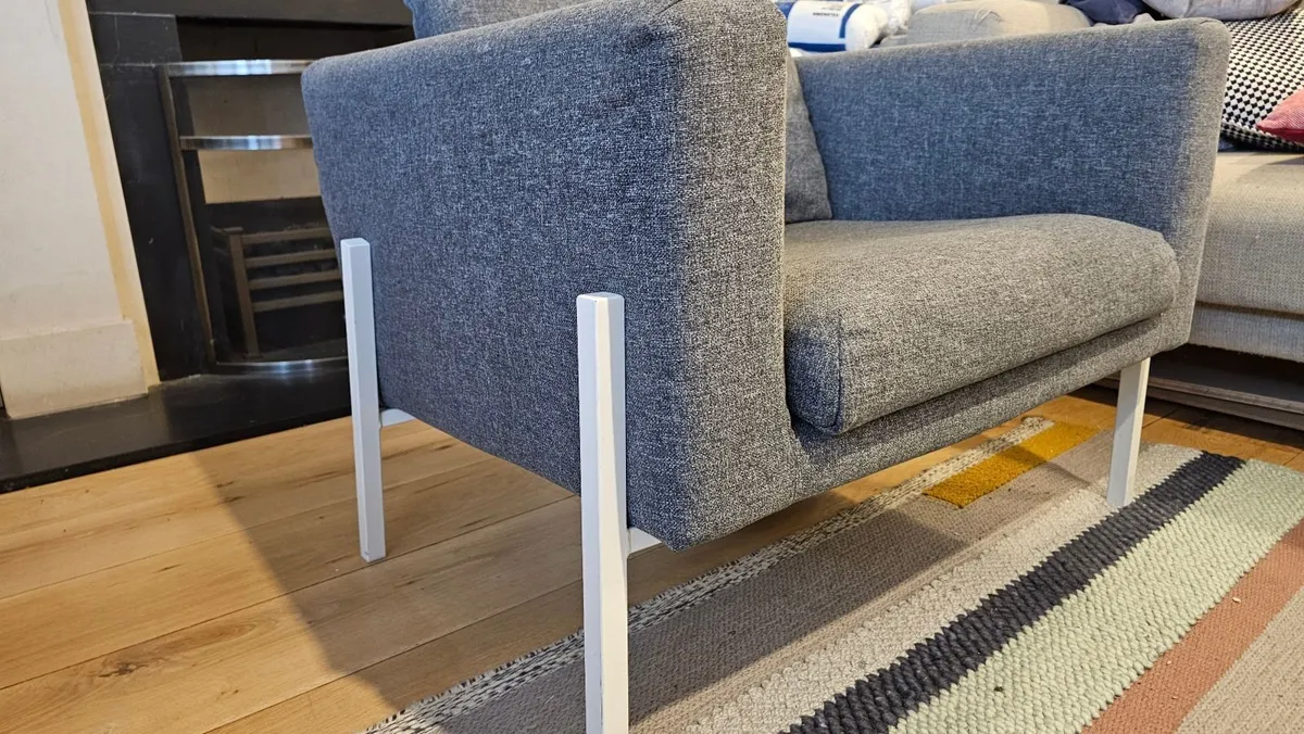 IKEA KOARP Armchair Grey - Image 2
