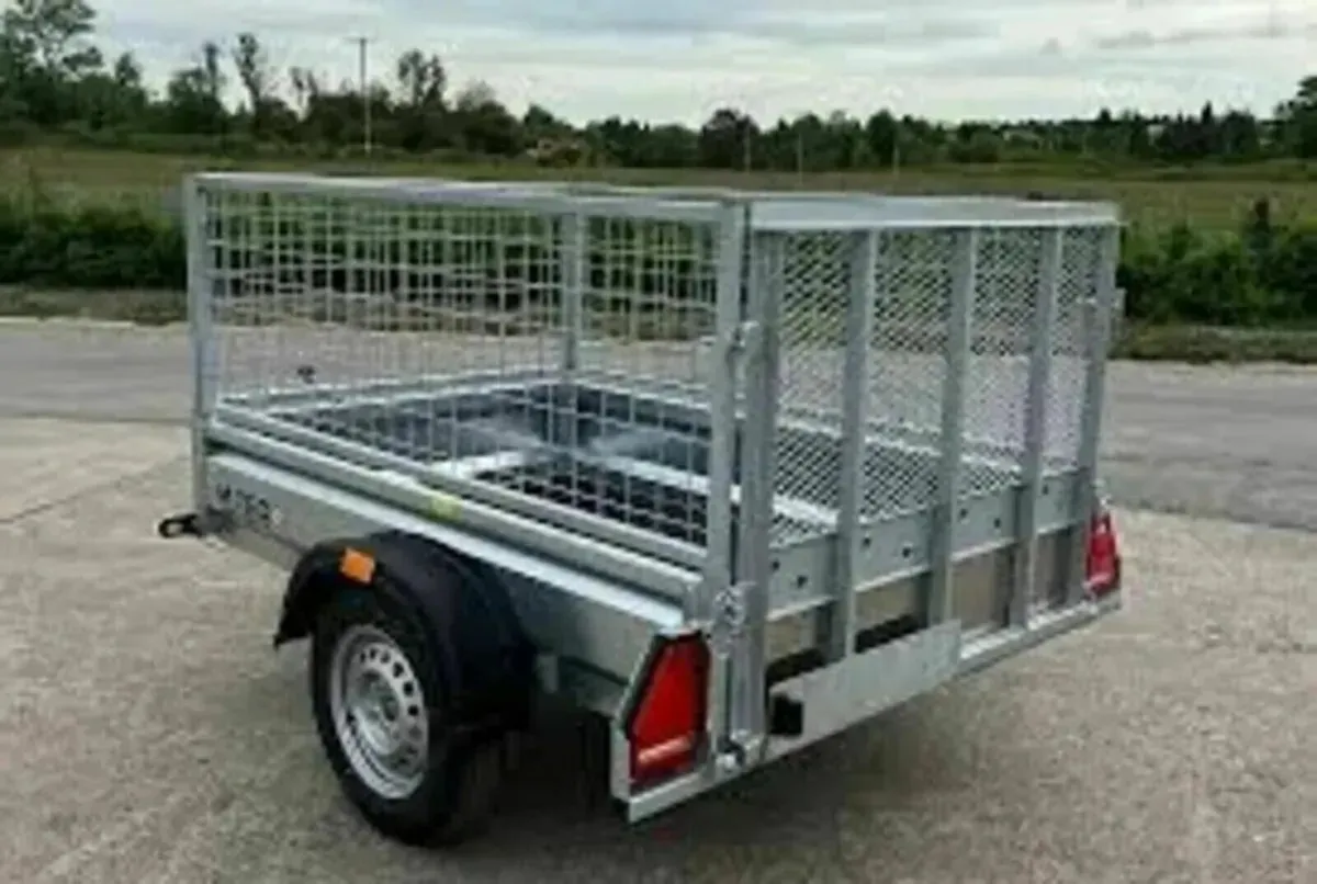 M-Tec 6ft x 4ft Single Axle Trailer - Image 4