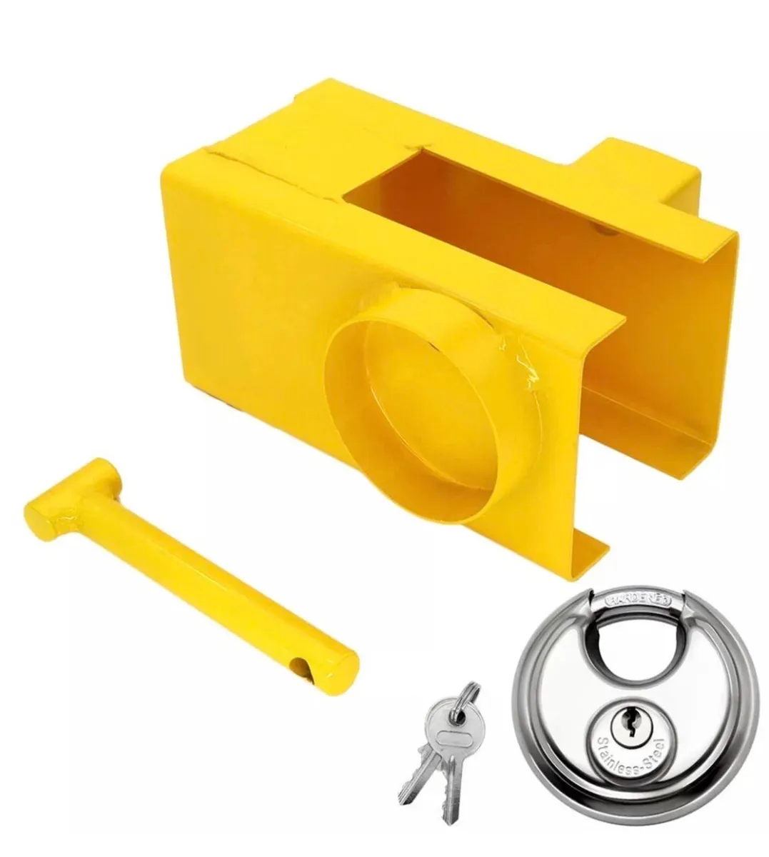 Coupling Hitch Lock Trailer Security NEW - Image 4