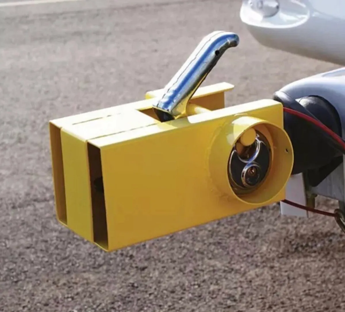 Coupling Hitch Lock Trailer Security NEW - Image 1