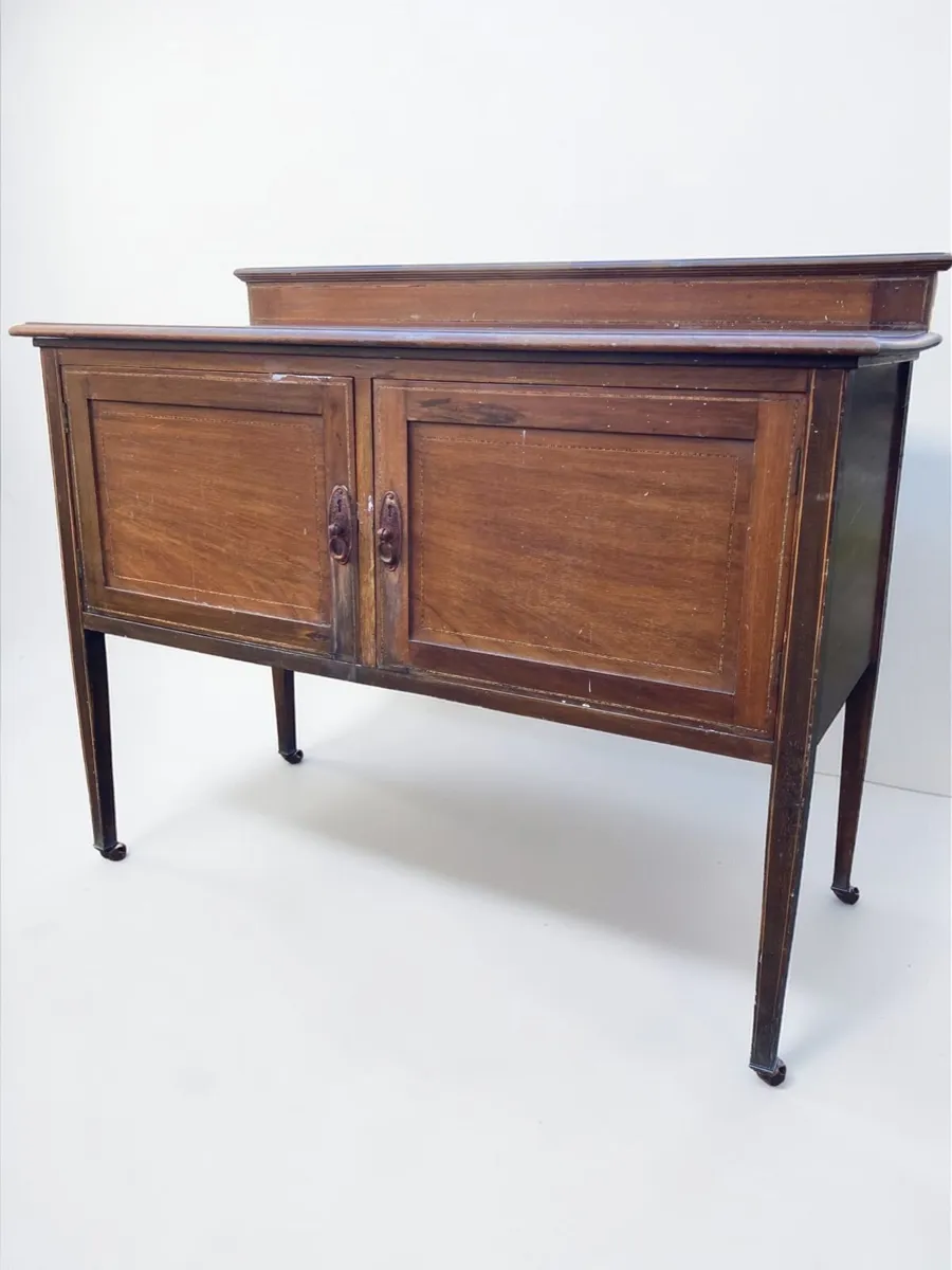 Antique Wash Stand - String Inlay - Image 1