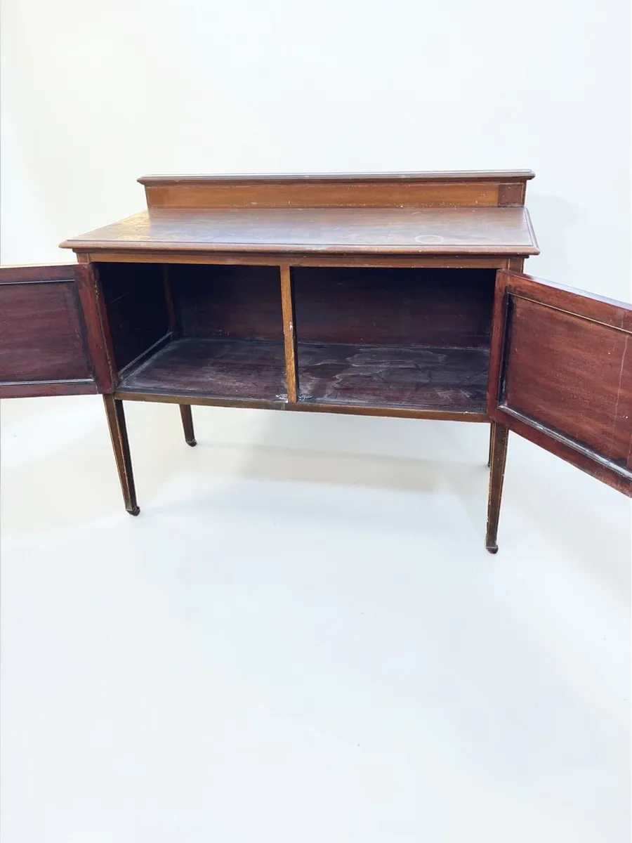 Antique Wash Stand - String Inlay - Image 4