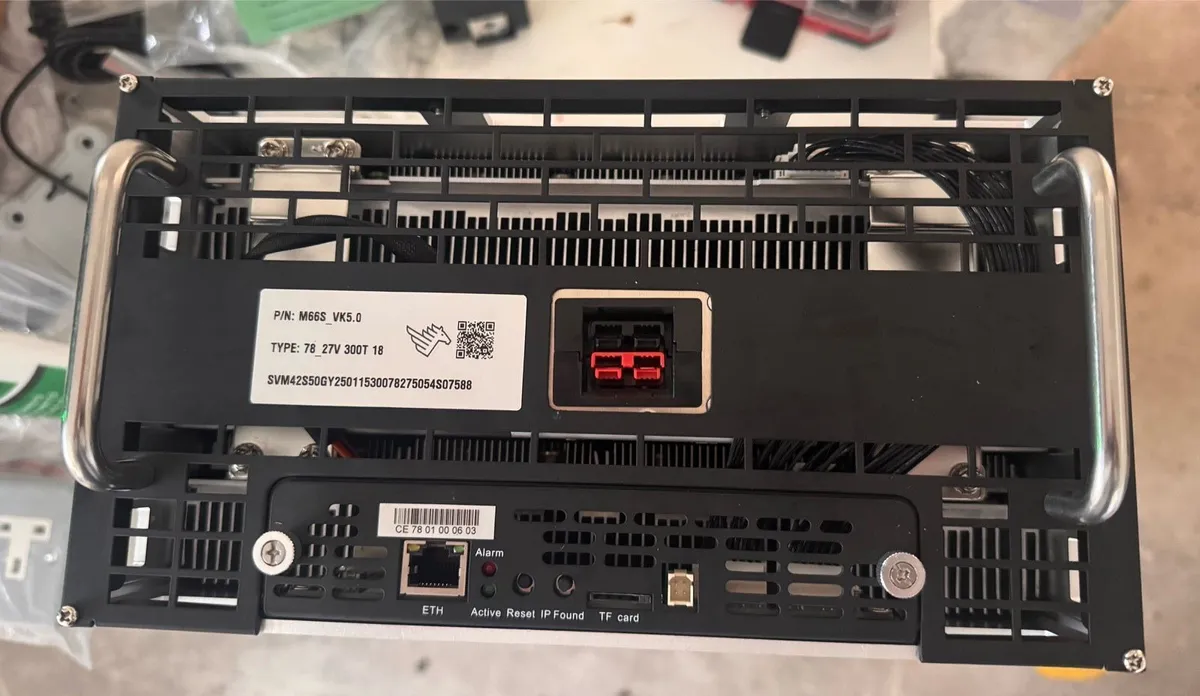 Whatsminer M66S 300TH/s Immersion Bitcoin Miner - Image 1