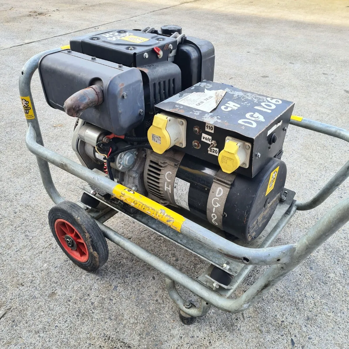 Diesel Generator Yanmar diesel 7kva - Image 4