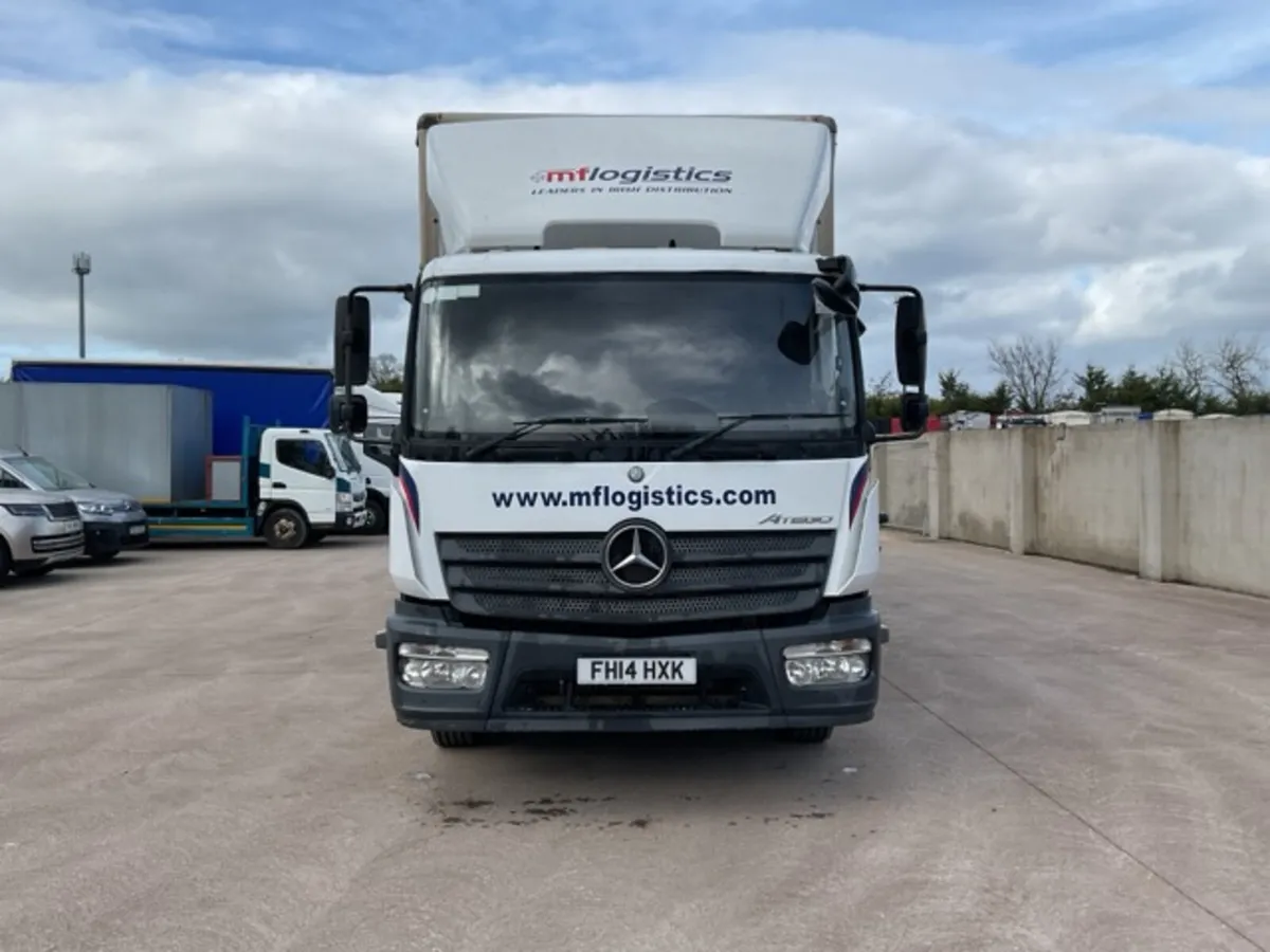 2014 Mercedes Atego 1218 4x2 Curtainsider - Image 2