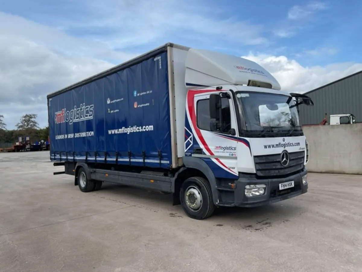 2014 Mercedes Atego 1218 4x2 Curtainsider - Image 1