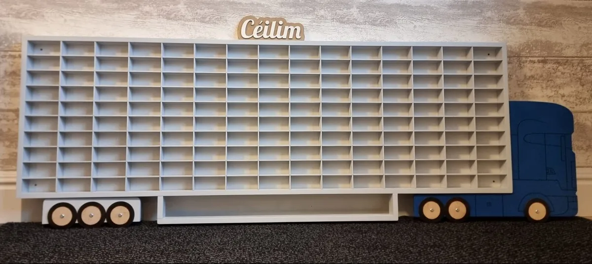 Cabinet Display Shelf Truck Kids Storage - Image 1