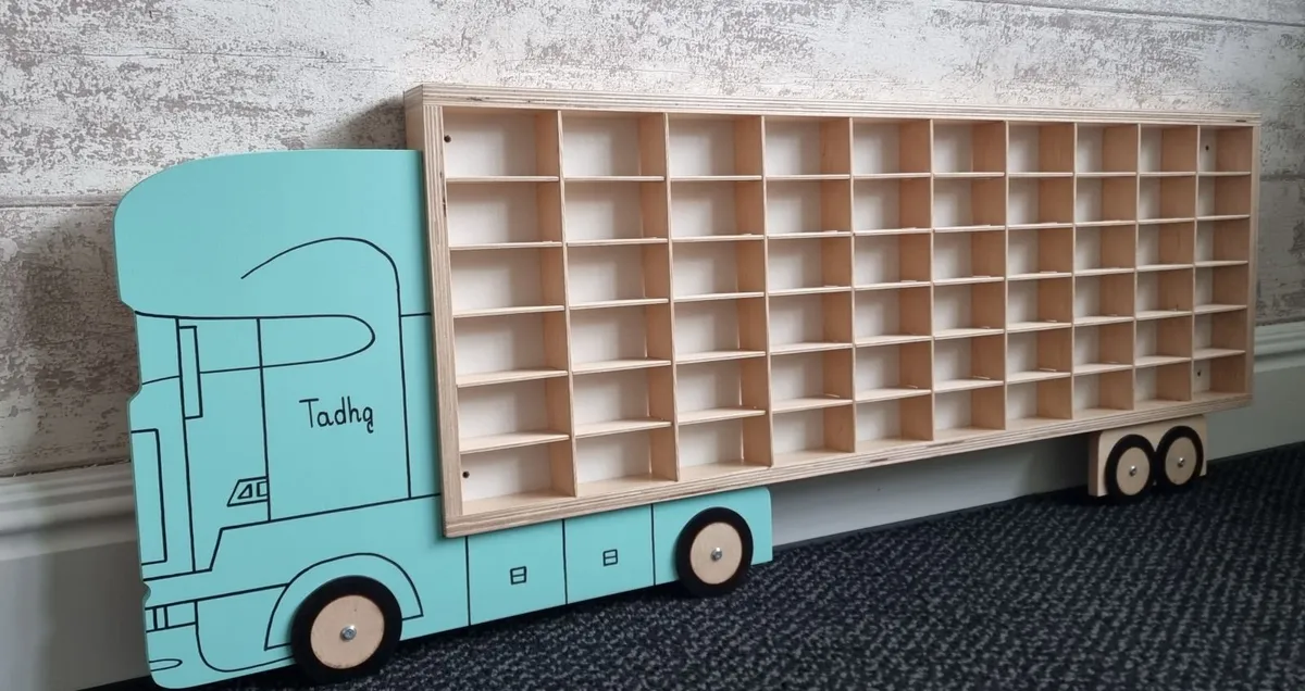 Cabinet Display Shelf Truck Kids Storage - Image 2