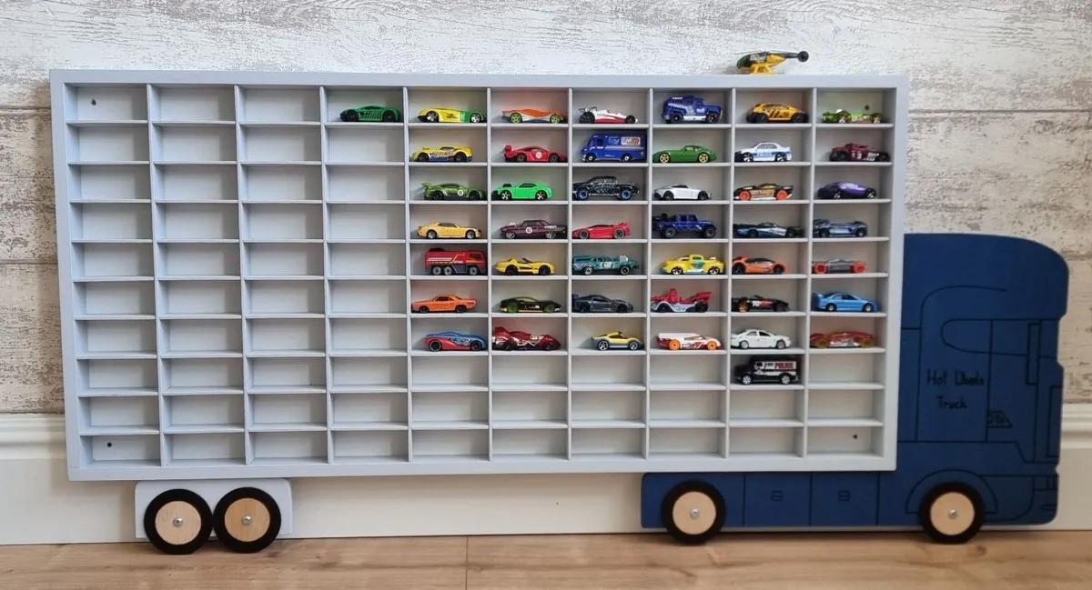 Cabinet Display Shelf Truck Kids Storage - Image 3