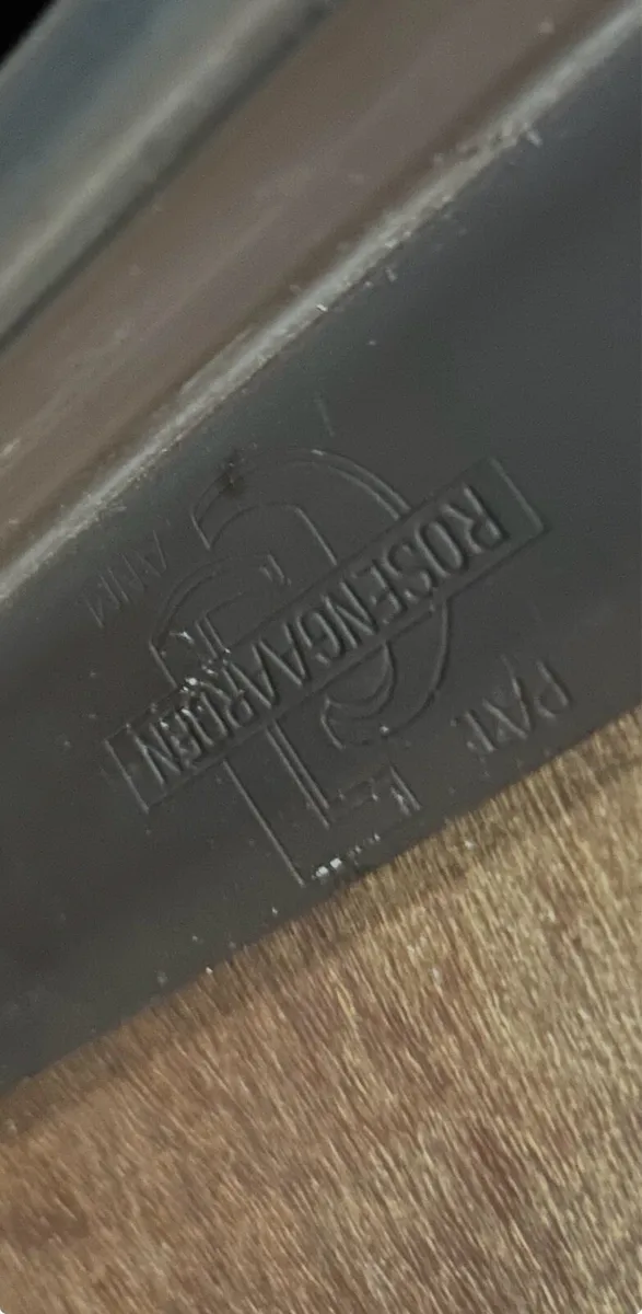 CJ Rosengaarden Danish table and 4 retro chairs - Image 2