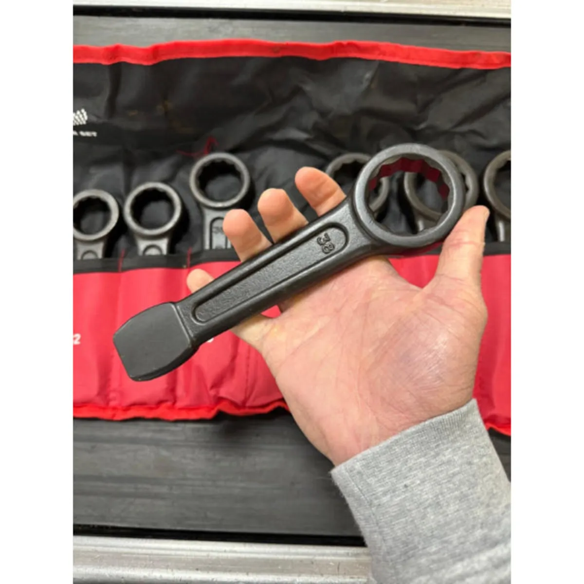 10pc Slogging Ring Spanner Set - Image 3