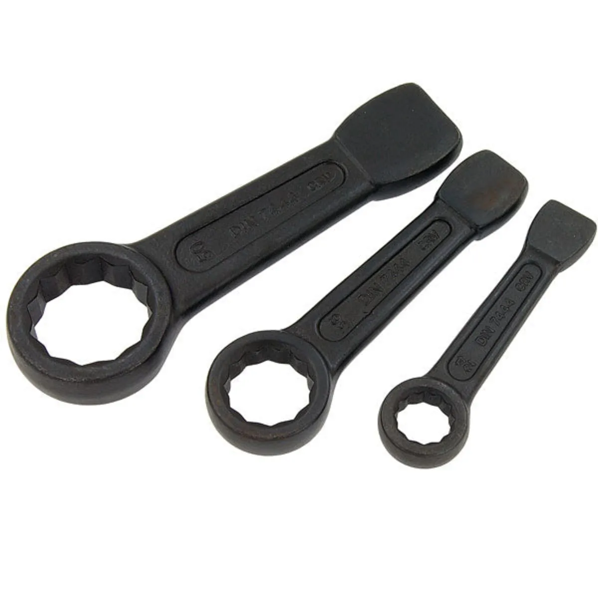 10pc Slogging Ring Spanner Set - Image 2