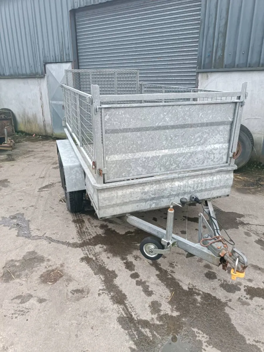 Galvanized Builders trailer - Image 1